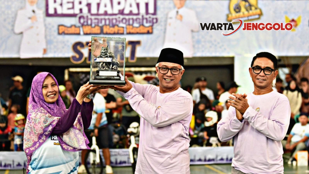 Gus Qowim membuka Pushbike Championship Kediri 2025