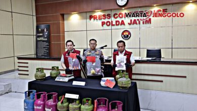 Polda Jatim ungkap penyalahgunaan gas LPG subsidi di Malang