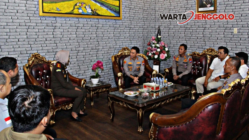 Kapolres Kediri Kota bersama jajaran Kejaksaan Negeri Kabupaten Kediri memperkuat sinergi penegakan hukum