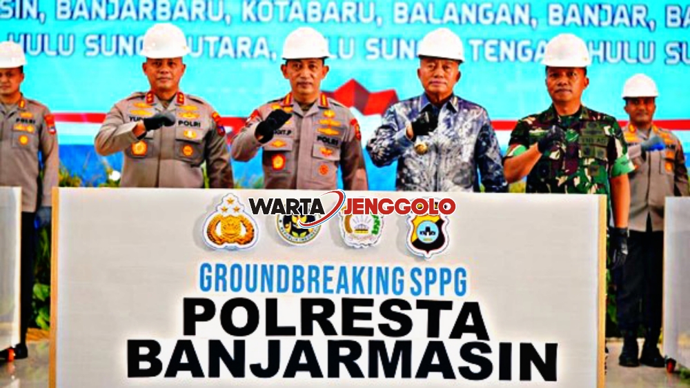 Kapolri resmikan dan groundbreaking SPPG di Kalsel