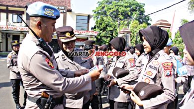 Polres Kediri Kota gelar Gaktibplin Hari Jadi Polwan ke-77