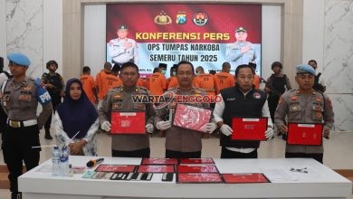 Polres Pamekasan amankan barang bukti narkoba dalam Operasi Tumpas Semeru 2025