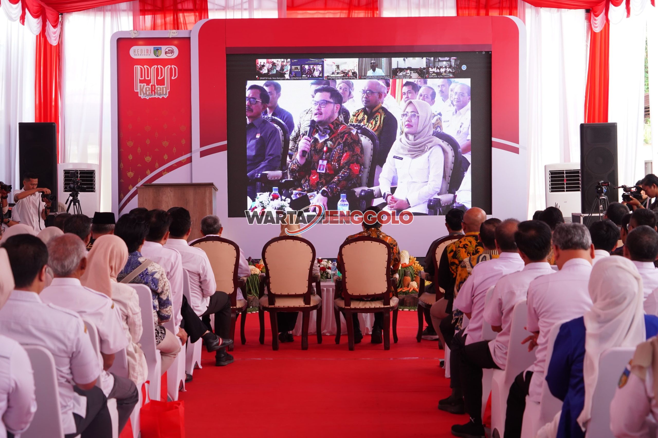 Bupati Kediri Mas Dhito resmikan Mall Pelayanan Publik