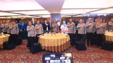 Kadivhumas Polri bersama jajaran humas usai Anev Kehumasan