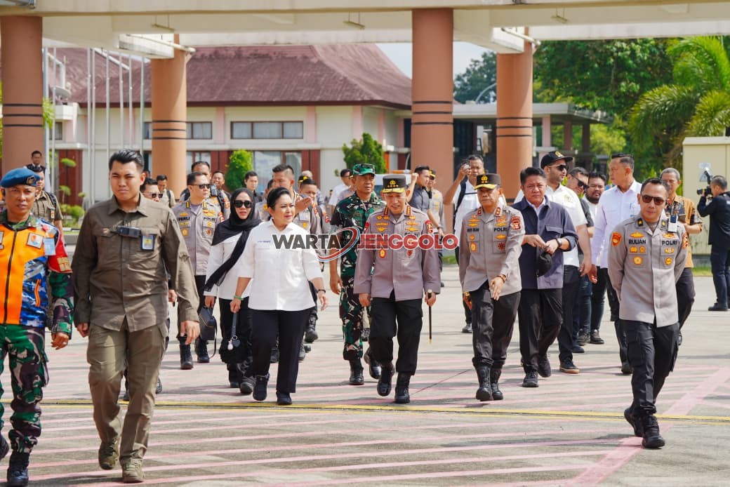 Kapolri hadiri panen raya jagung kuartal III di OKU Timur