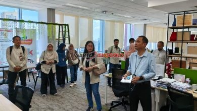 Perwakilan OJK Kediri memaparkan strategi pertumbuhan sektor jasa keuangan