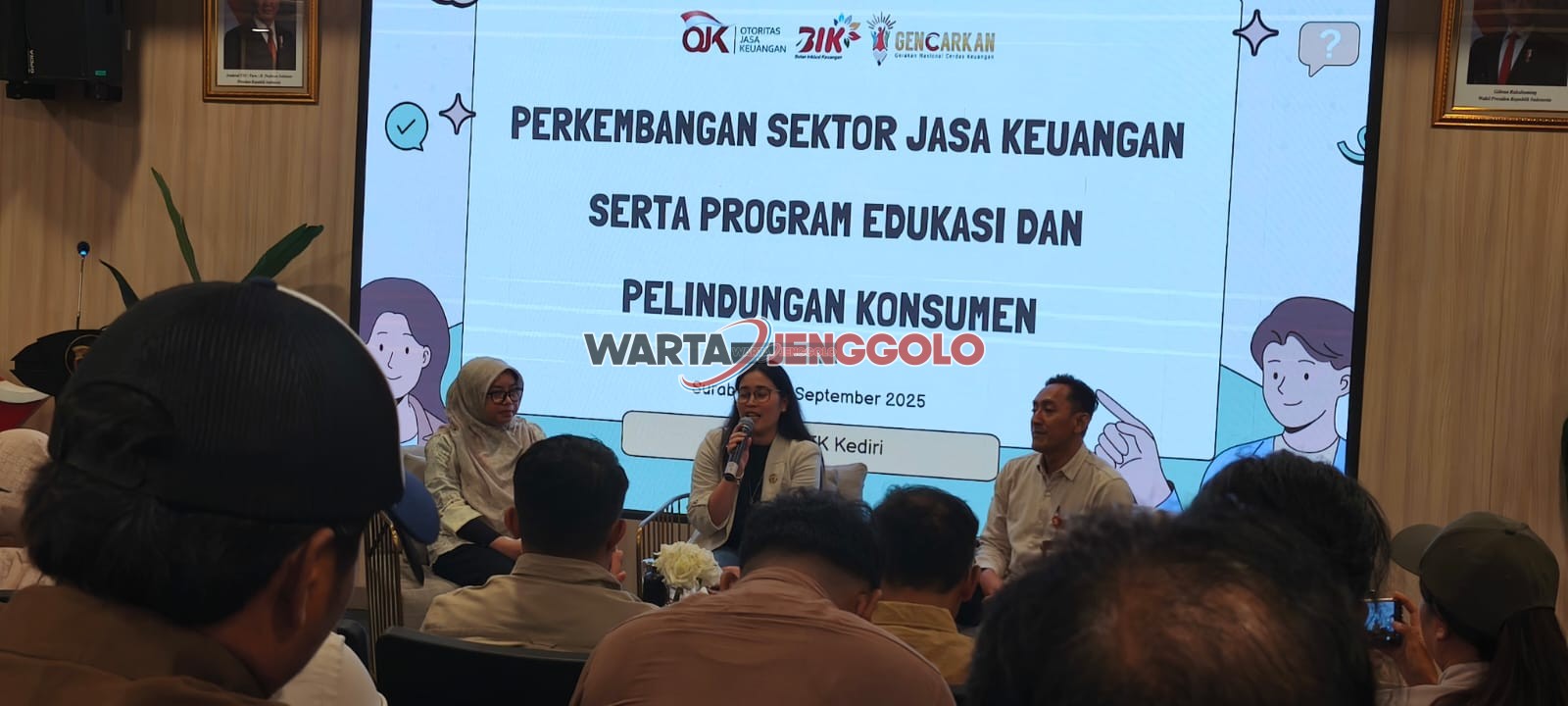 OJK Kediri membuka Kediri FINFEST 2025 untuk tingkatkan literasi keuangan masyarakat