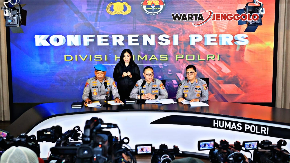 Konferensi pers Polri terkait kasus etik