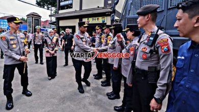 Kapolda Jawa Timur meninjau Polres Kediri Kota dalam kunjungan kerja