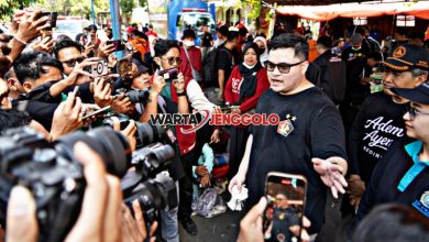 Bupati Kediri Mas Dhito menyampaikan batas waktu pengembalian barang jarahan hingga 6 September