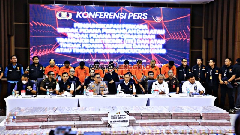 Bareskrim Polri ungkap kasus pembobolan rekening dormant Rp204 miliar
