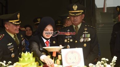 Mbak Wali hadiri upacara HUT ke-80 TNI di Kediri