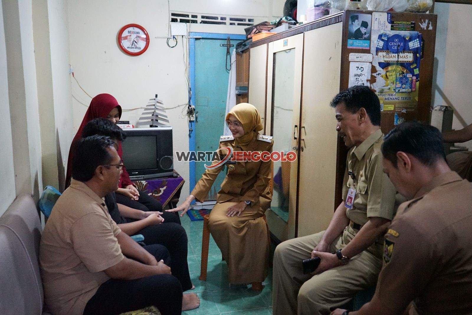Mbak Wali menindaklanjuti laporan masyarakat melalui Call Center 112
