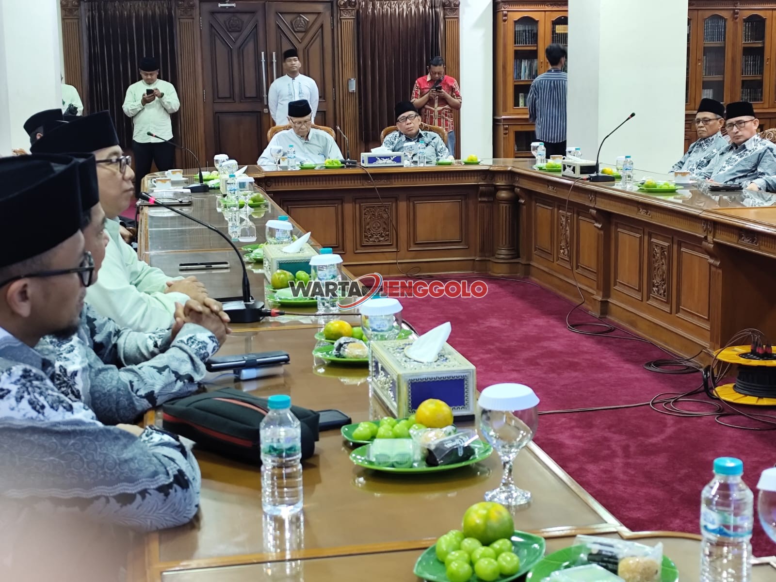Kunjungan DMI Jakarta Pusat ke Ponpes Wali Barokah Kediri membahas pengelolaan masjid