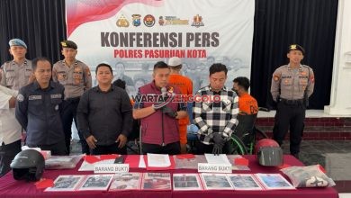 Barang bukti sindikat Curanmor atas hasil program 10.000 CCTV