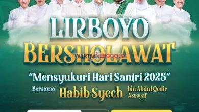 Poster Lirboyo Bersholawat