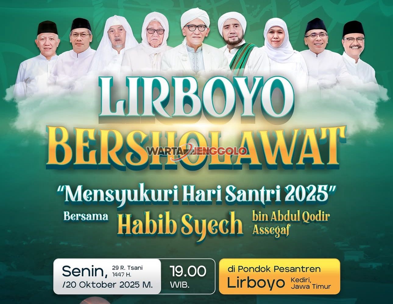 Poster Lirboyo Bersholawat