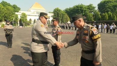 Kapolres Pasuruan mengukuhkan personel Pamapta sebagai upaya memperkuat respons cepat terhadap gangguan kamtibmas.