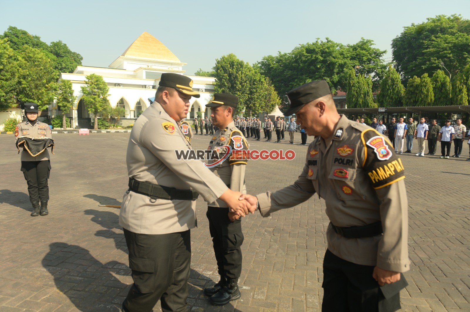 Kapolres Pasuruan mengukuhkan personel Pamapta sebagai upaya memperkuat respons cepat terhadap gangguan kamtibmas.