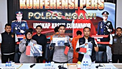 Polisi amankan barang bukti dari sindikat curanmor lintas provinsi di Ngawi