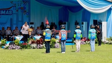 Kapolri memimpin Apel Ojol Kamtibmas “Jogo Jatim” bersama Polda Jawa Timur dan komunitas ojol di Malang.