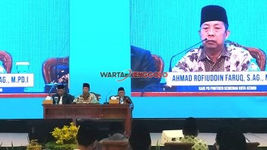 Pembinaan operator EMIS Kemenag Kota Kediri oleh Wali Barokah.