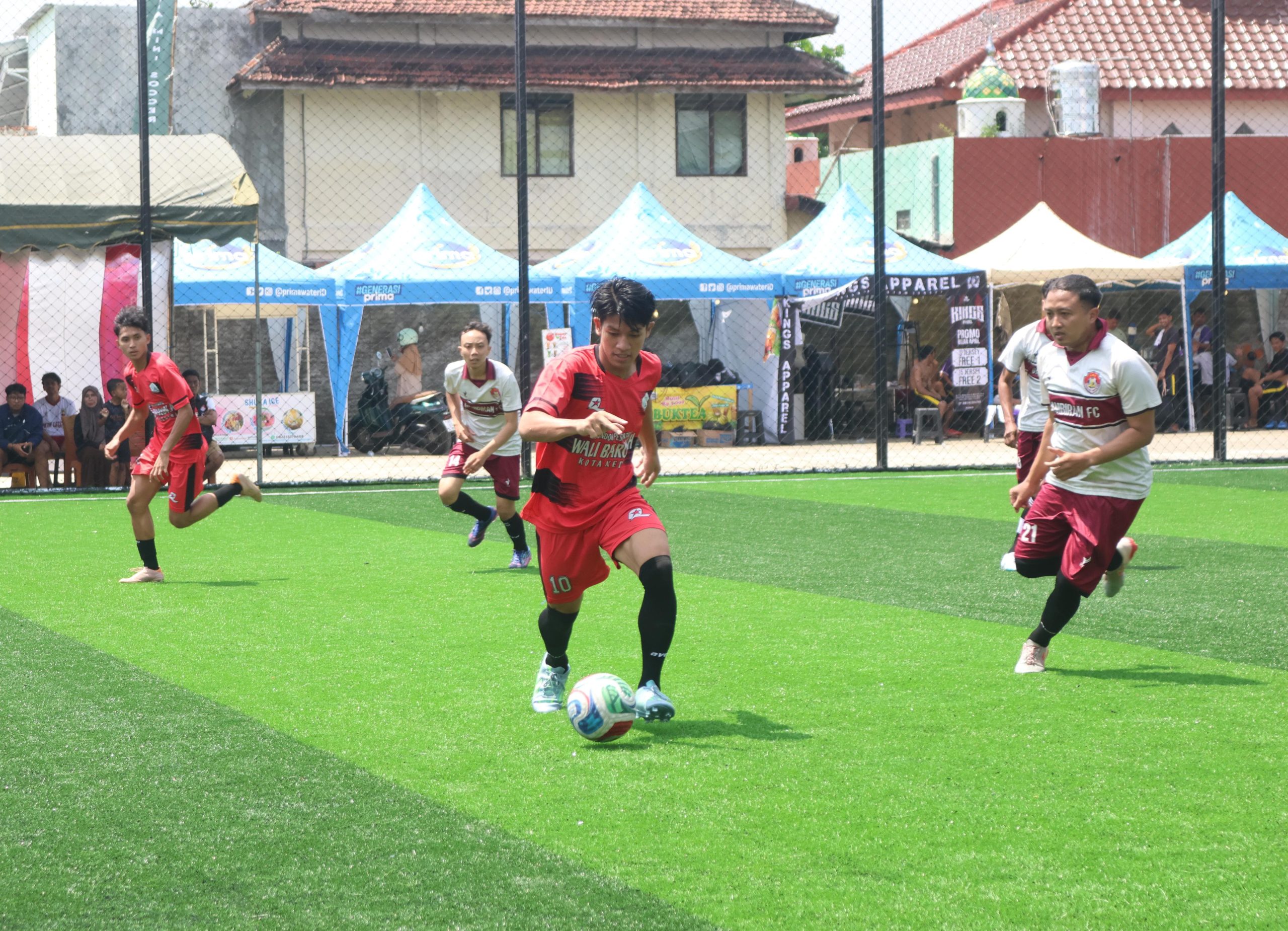 Lapangan Inzia Mini Soccer Kediri dengan fasilitas modern berstandar internasional